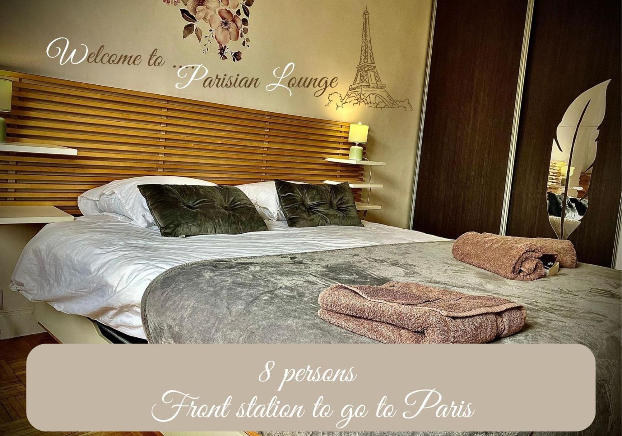 Parisian Lounge 8 Pers Front Station Apartment Villemomble Exterior photo